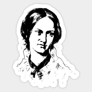 Charlotte Brontë Sticker